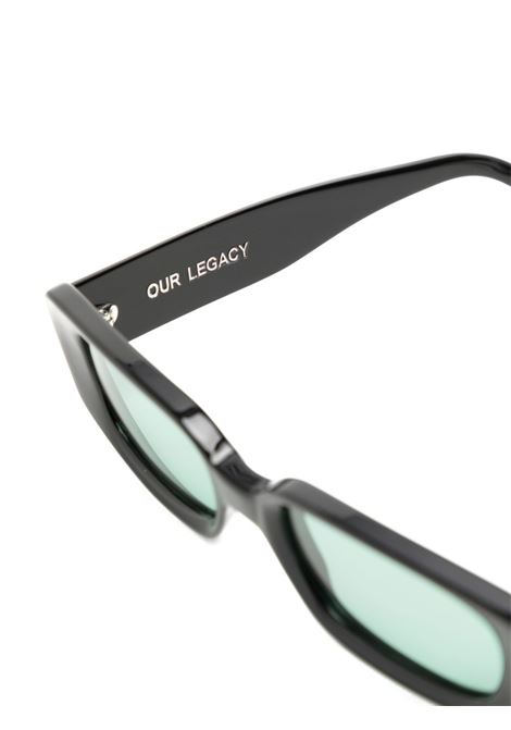 samhain sunglasses unisex black OUR LEGACY | A2238SB